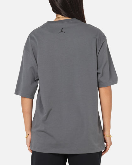 Jordan Brand Sneaker Patch Crewneck T-Shirt Black/Grey