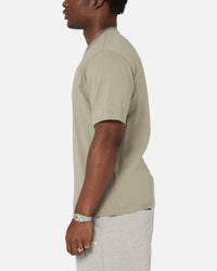 Jordan Brand Sneaker Patch Crewneck T-Shirt Khaki/Black