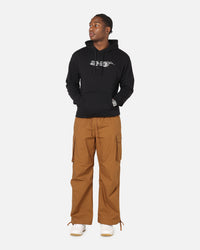 Jordan Dri-FIT Graphic Pullover Hoodie Black/White