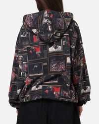 Jordan Brooklyn Fleece Printed Hoodie Black/Sail