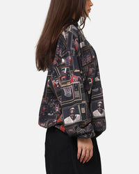 Jordan Brooklyn Fleece Printed Hoodie Black/Sail