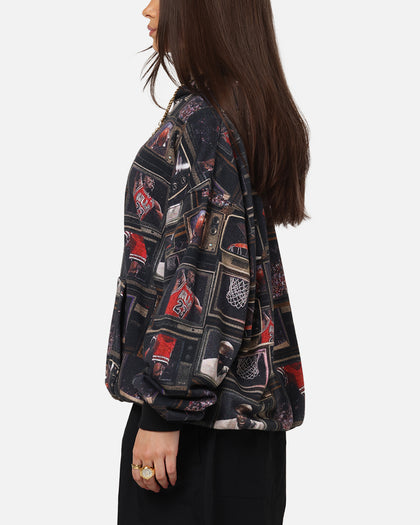 Jordan Brooklyn Fleece Printed Hoodie Black/Sail