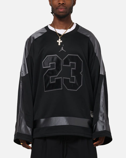 Jordan Brooklyn Collegiate Hockey Jersey Black/Iron Grey