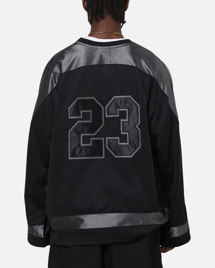 Jordan Brooklyn Collegiate Hockey Jersey Black/Iron Grey