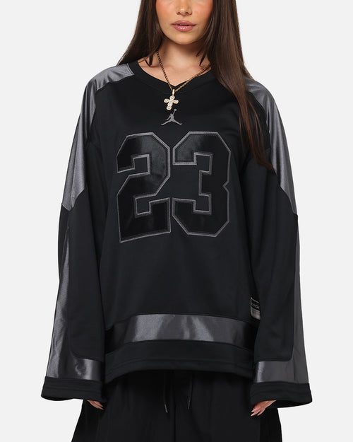Jordan Brooklyn Collegiate Hockey Jersey Black/Iron Grey