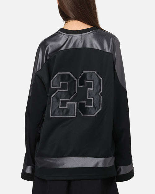 Jordan Brooklyn Collegiate Hockey Jersey Black/Iron Grey