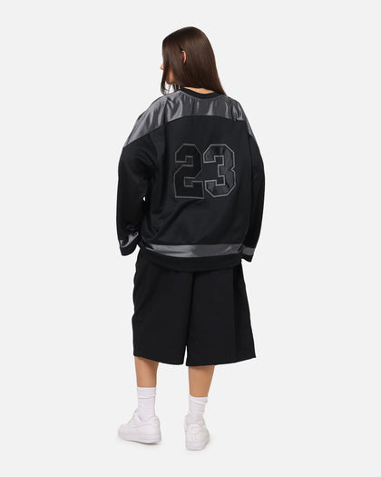 Jordan Brooklyn Collegiate Hockey Jersey Black/Iron Grey