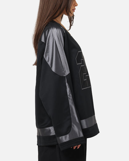 Jordan Brooklyn Collegiate Hockey Jersey Black/Iron Grey