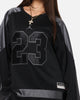 Jordan Brooklyn Collegiate Hockey Jersey Black/Iron Grey