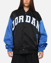 Jordan Brooklyn Collegiate Varsity Jacket Black/Blue