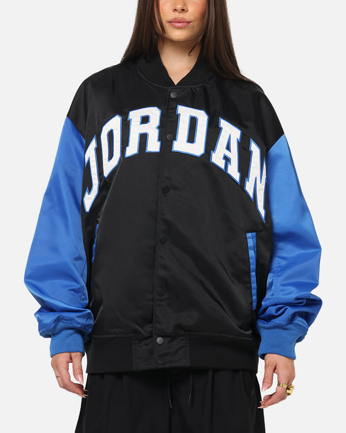 Jordan Brooklyn Collegiate Varsity Jacket Black/Blue