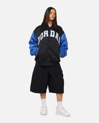 Jordan Brooklyn Collegiate Varsity Jacket Black/Blue