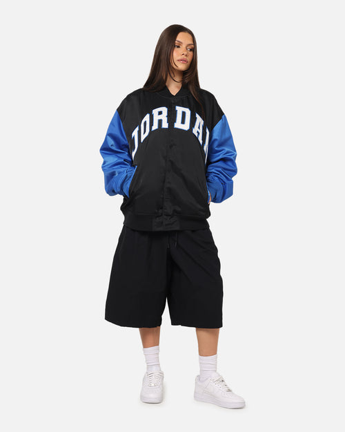 Jordan Brooklyn Collegiate Varsity Jacket Black/Blue