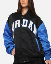 Jordan Brooklyn Collegiate Varsity Jacket Black/Blue