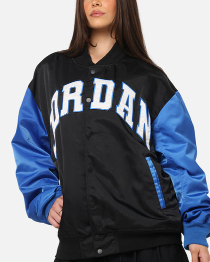 Jordan Brooklyn Collegiate Varsity Jacket Black/Blue