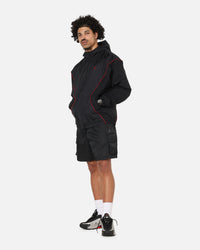 Jordan Brooklyn Draft Jacket Black/Black/Red