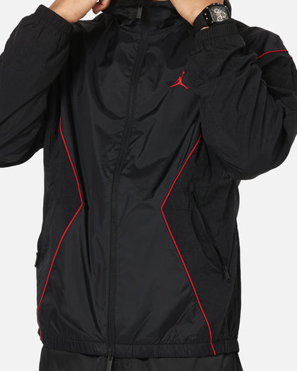 Jordan Brooklyn Draft Jacket Black/Black/Red