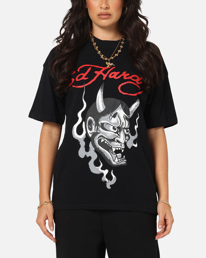 Ed Hardy Flash Demon T-Shirt Black
