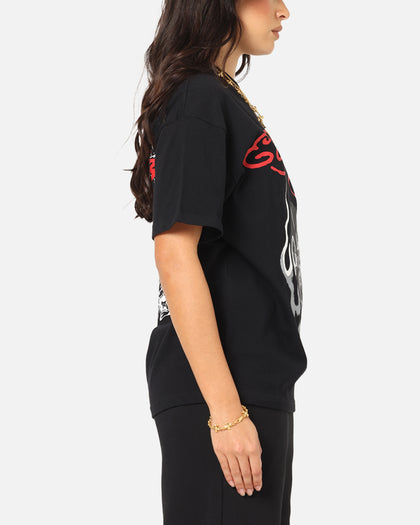 Ed Hardy Flash Demon T-Shirt Black