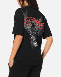 Ed Hardy Flash Demon T-Shirt Black