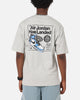 Jordan AJ1 North Carolina T-Shirt Grey Heather/White