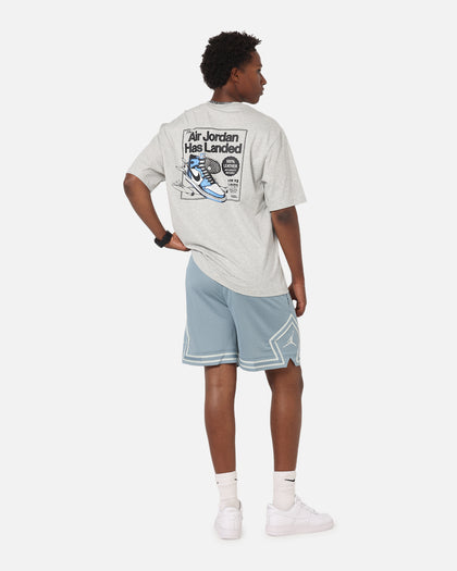 Jordan AJ1 North Carolina T-Shirt Grey Heather/White