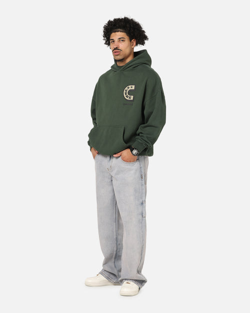Carre Sacred Letter Hoodie Green