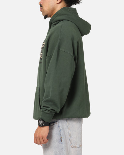 Carre Sacred Letter Hoodie Green