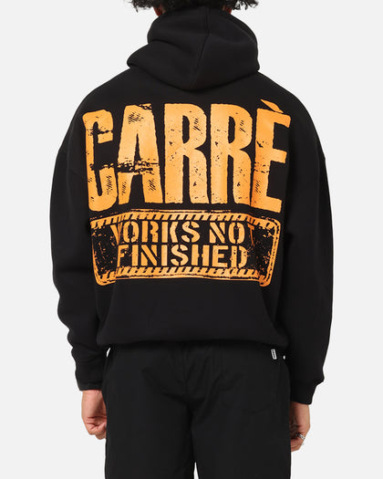 Carre Trenches Hoodie Black