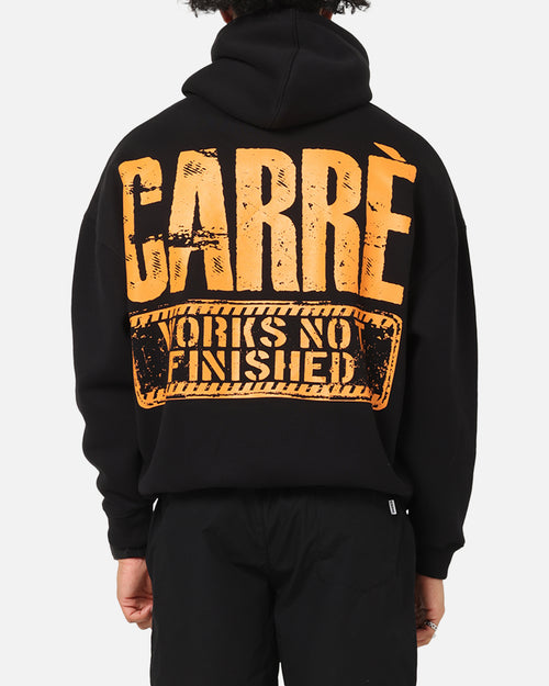 Carre Trenches Hoodie Black