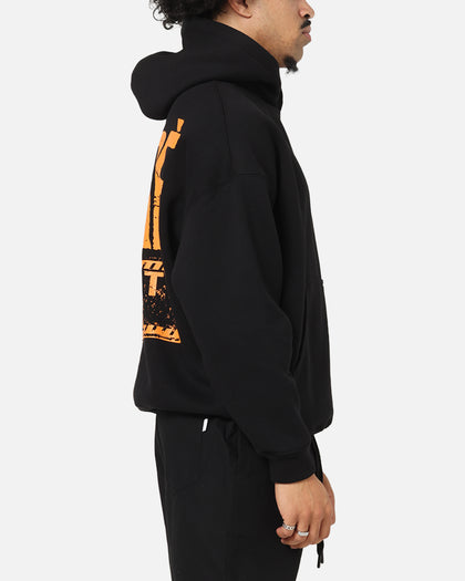 Carre Trenches Hoodie Black