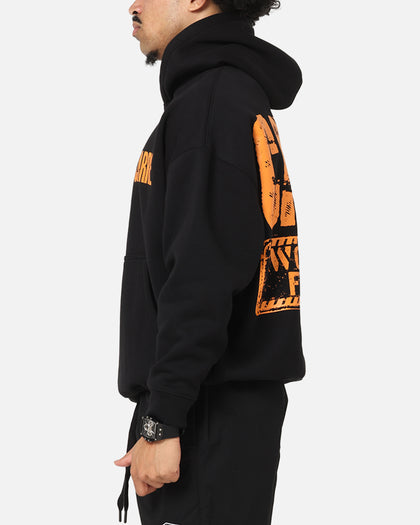 Carre Trenches Hoodie Black