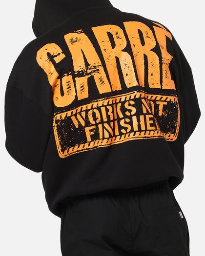 Carre Trenches Hoodie Black