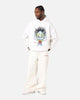Ed Hardy Blue Dragon Hoodie White