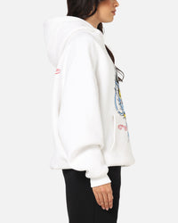 Ed Hardy Blue Dragon Hoodie White