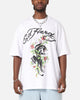 Ed Hardy Savage Bloom T-Shirt White