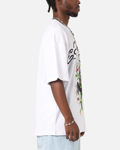 Ed Hardy Savage Bloom T-Shirt White