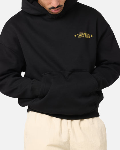 Saint Morta Realm Of Return Boxy Hoodie Black