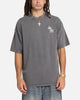 Saint Morta Redemption Mock Neck T-Shirt Washed Charcoal