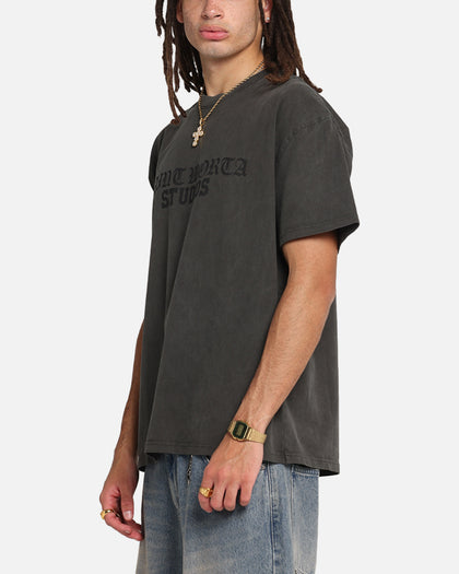 Saint Morta Studios Boxy T-Shirt Black Wash