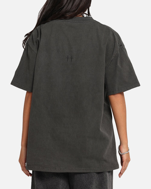 Saint Morta Studios Boxy T-Shirt Black Wash