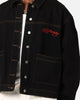 Ed Hardy Coach Denim Jacket Black