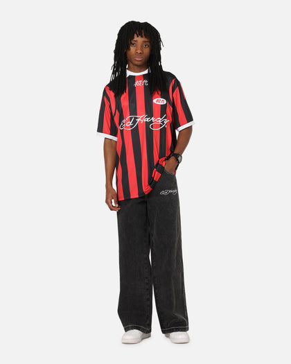 Ed Hardy Shinjuku Jersey Red/Black
