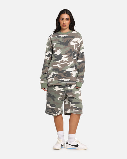 XXIII Printed Thermal Long Sleeve T-Shirt Camo