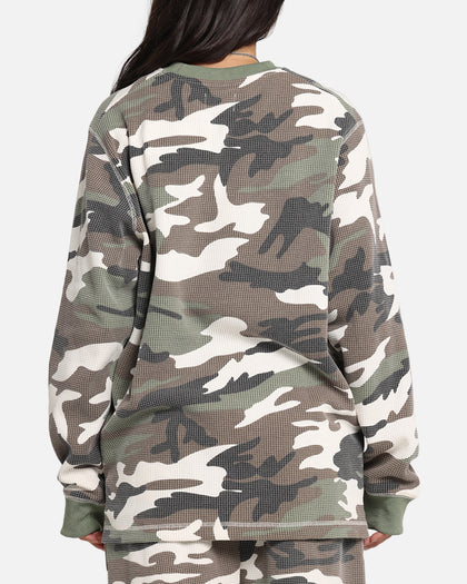 XXIII Printed Thermal Long Sleeve T-Shirt Camo