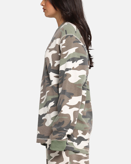 XXIII Printed Thermal Long Sleeve T-Shirt Camo