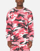 XXIII Printed Thermal Long Sleeve T-Shirt Pink Camo