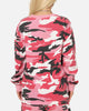XXIII Printed Thermal Long Sleeve T-Shirt Pink Camo