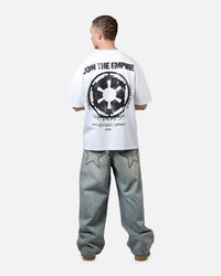 73Studio Star Wars Join The Empire Vintage T-Shirt White