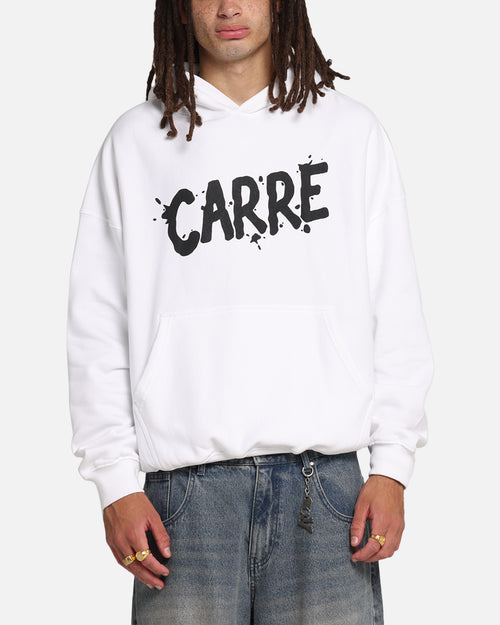 Carre Blotted Hoodie White